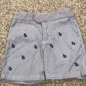 Gymboree seersucker shorts 2t